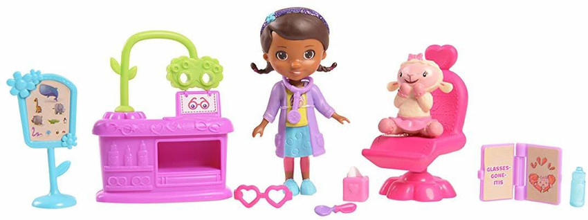DISNEY Doc McStuffins Bright Eyes Eye Doctor Play Set Doc