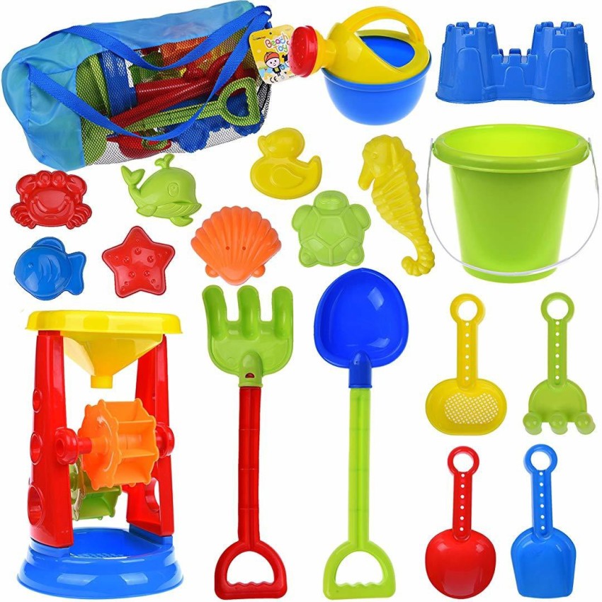 Sand Tray Toys, Magic Sand Play Kit with 45 Pcs