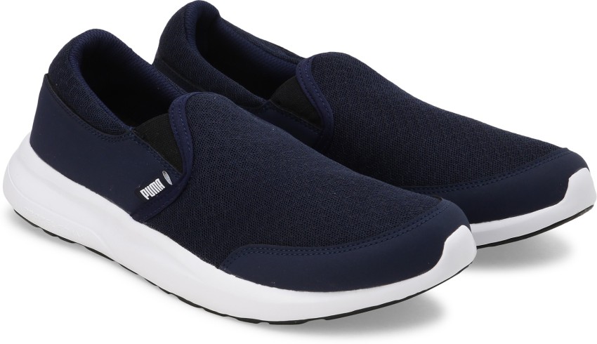 Puma slip store ons blue men