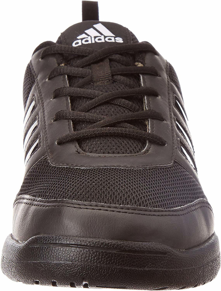 school shoes black adidas