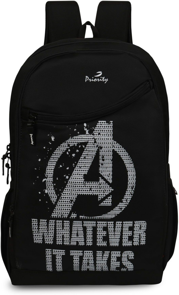 Priority Avengers 31 Ltr Polyester School Bag College Bag Casual