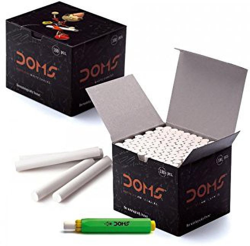 100 Pcs/Box Dustless White Chalk for School Stationery & Office Supply -  AliExpress