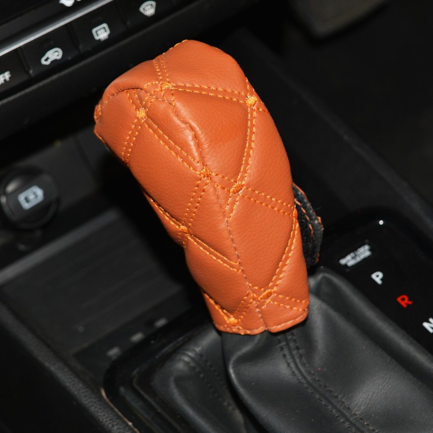 AutoFurnish PU Leather Gear Knob Price in India - Buy AutoFurnish PU  Leather Gear Knob online at