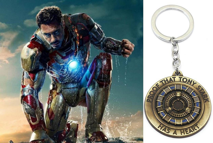 Tony deals stark keychain