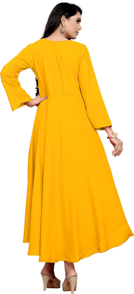 Yellow Kurtis - Buy Yellow Kurtas Kurtis For Women Online at Best Prices In  India | Flipkart.com