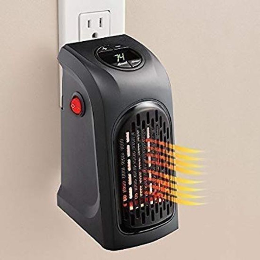 Buy PLEXUS Compact Plug-in Electric 400 Watts Handy Room Heater, The Wall  Outlet Space Heater, Air Warmer Blower Adjustable Timer Digital Display for  Office/Camper Online at Best Prices in India - JioMart.