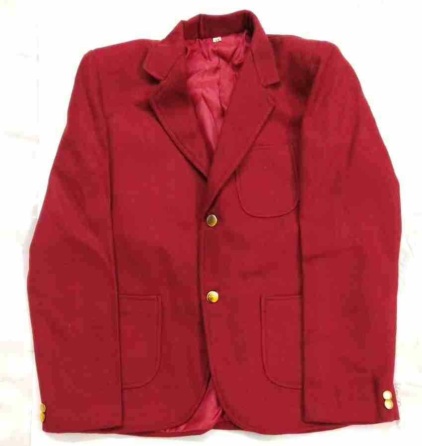 Avighna Arts Red Uniform Blazer Price in India Buy Avighna Arts