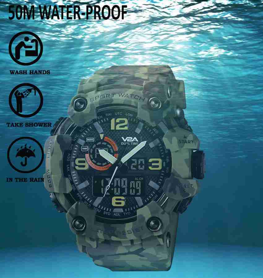 Analog watch 2025 with countdown timer