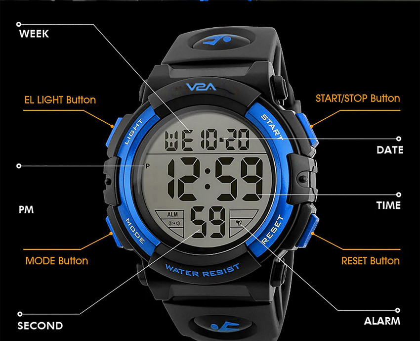Trendy digital watches sale