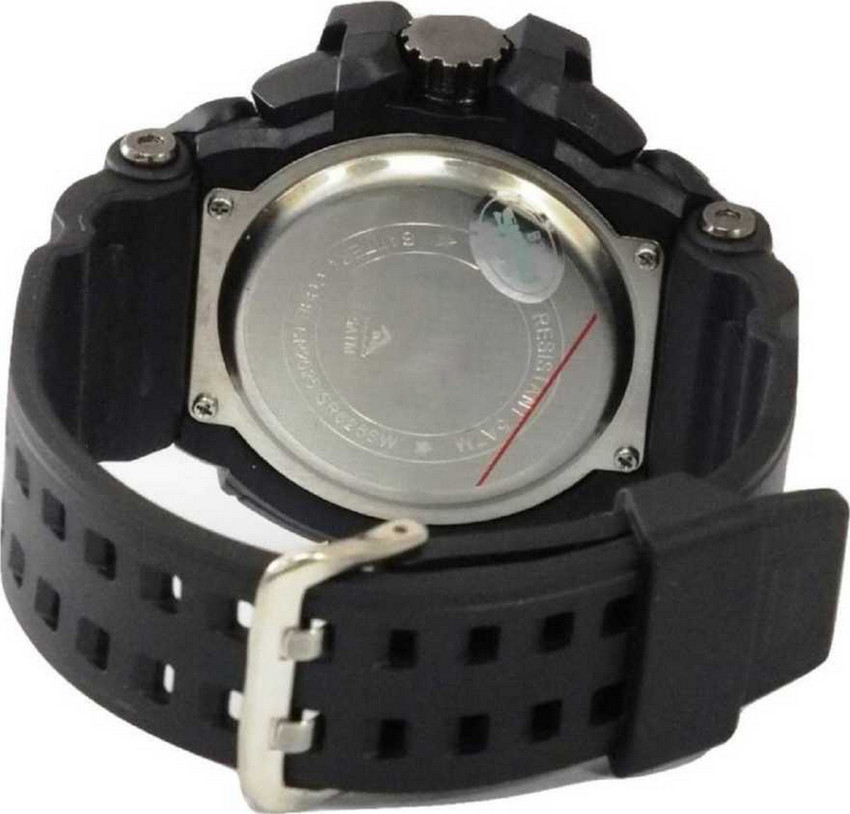 Waterproof watch with countdown timer sale