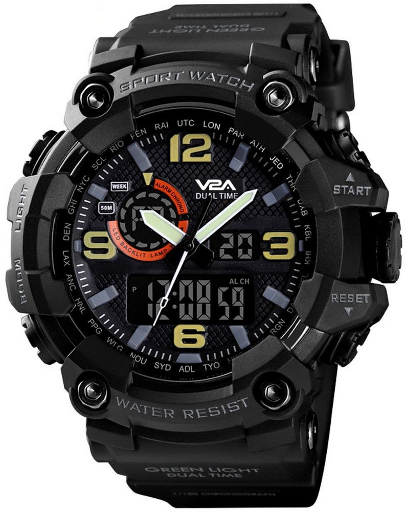 V2A Analog Digital Watch For Men Buy V2A Analog Digital Watch