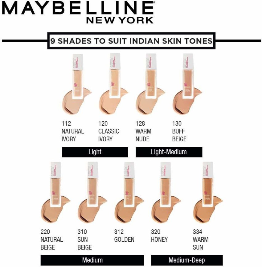 MAYBELLINE NEW YORK Super Stay 24H Full Coverage Liquid Foundation