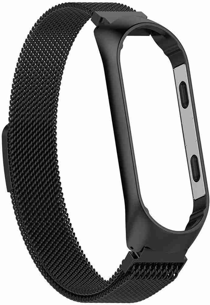 Epaal Milanese Stainless Steel Magnetic Compatible with Mi Band 4