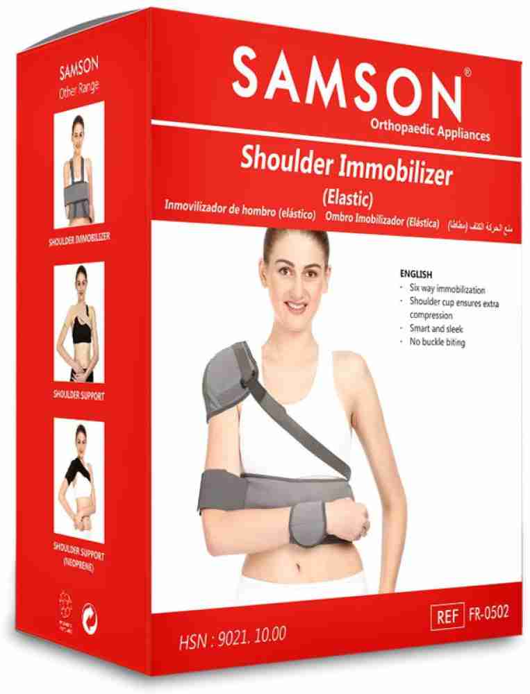 SAMSON Shoulder Immobilizer(Elastic) for Shoulder Support(XXL,Size)  Shoulder Support - Buy SAMSON Shoulder Immobilizer(Elastic) for Shoulder  Support(XXL,Size) Shoulder Support Online at Best Prices in India - Fitness