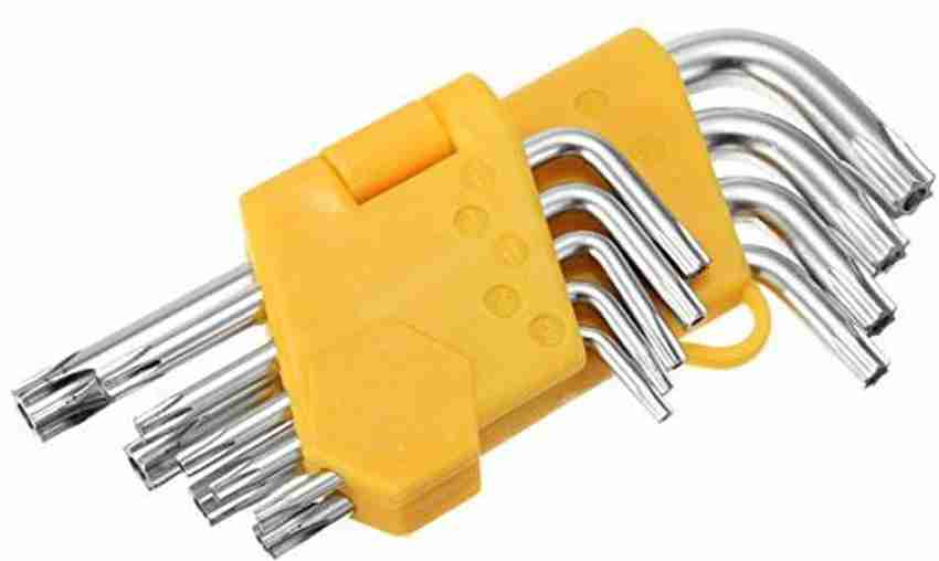 Star allen key set with hole deals