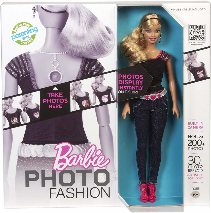Barbie photo fashion camera doll 2025