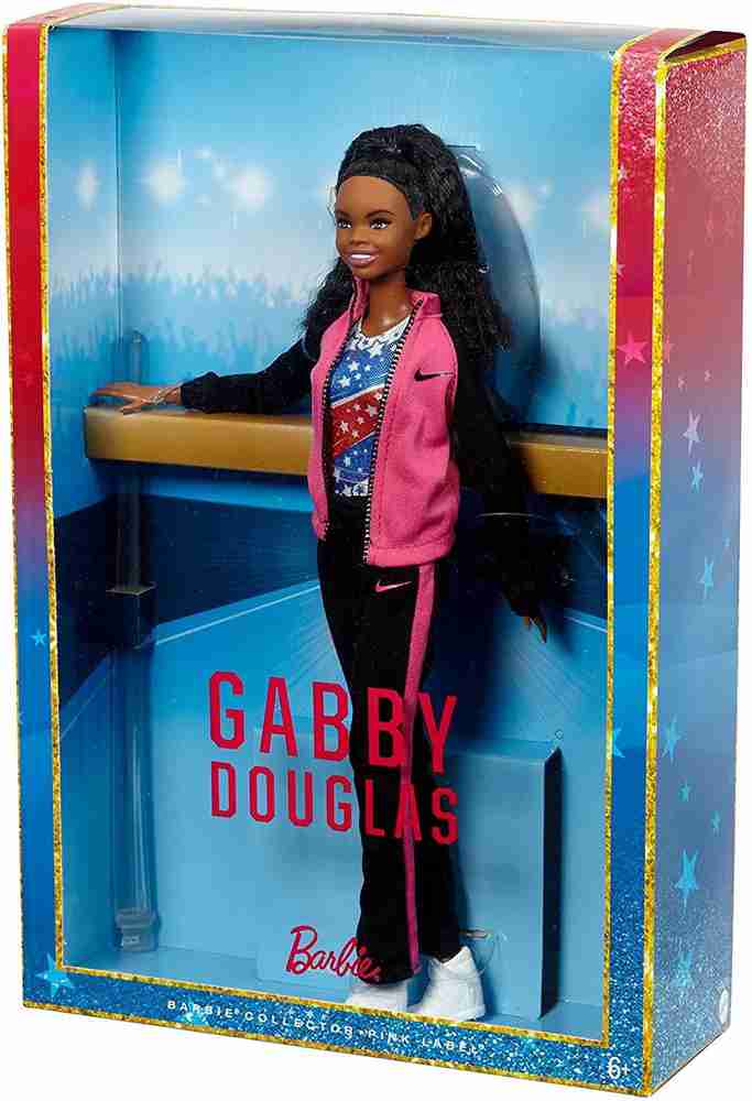 Barbie collector gabby douglas doll clearance