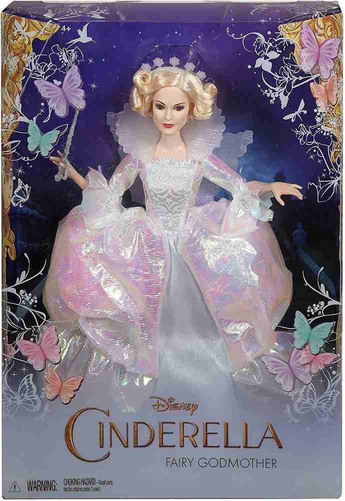 DISNEY Mattel Cinderella Fairy Godmother Doll Mattel Cinderella