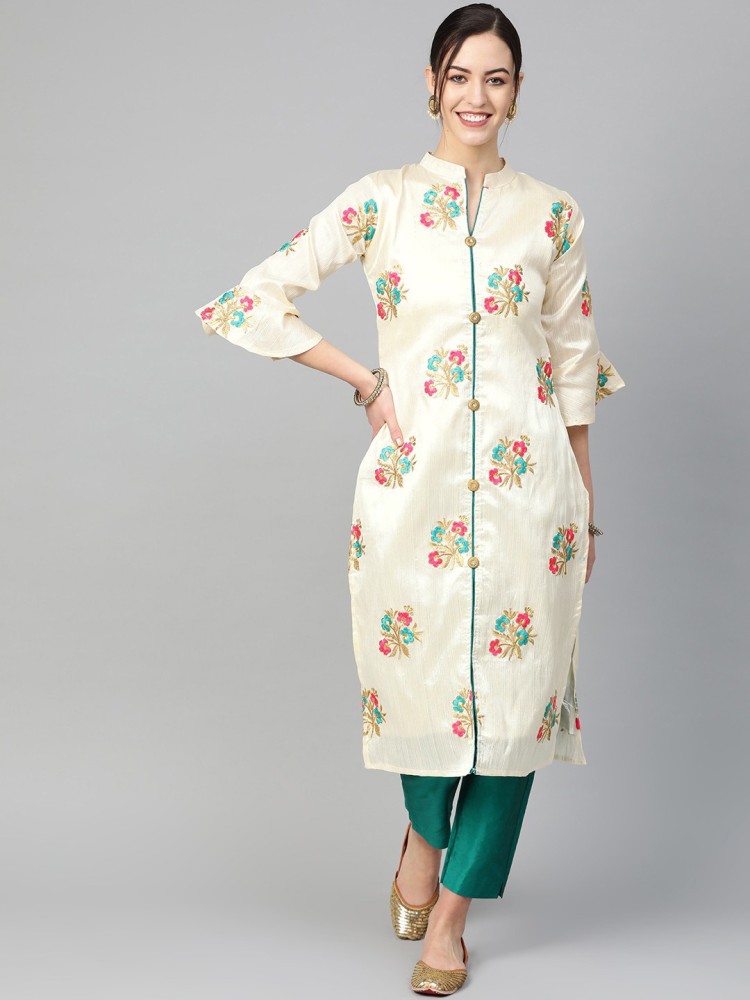 CHHABRA 555 Women Kurta Pant Set - Buy CHHABRA 555 Women Kurta Pant Set  Online at Best Prices in India | Flipkart.com