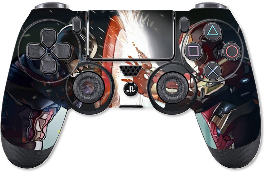 GADGETSWRAP PS4C1740 Printed captain america vs iron man Skin