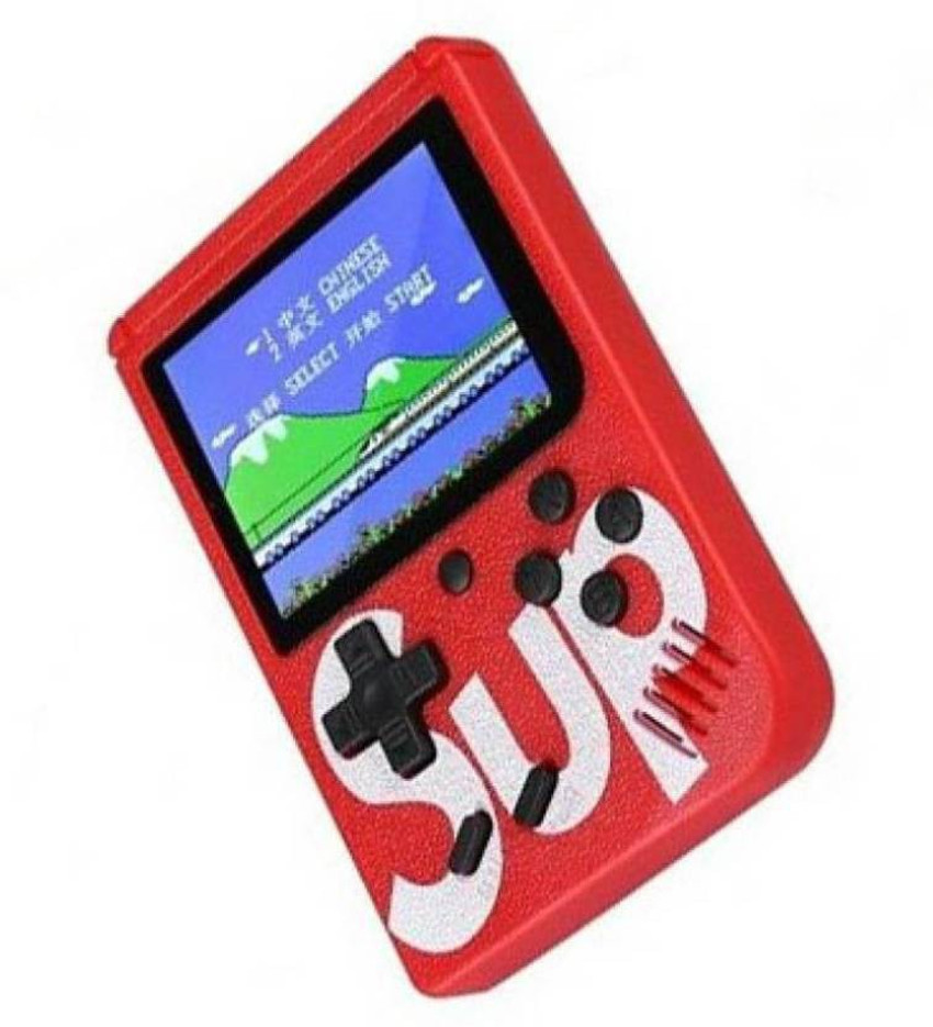 blue seed SUP 400 in 1 Retro video Game Box Console Handheld