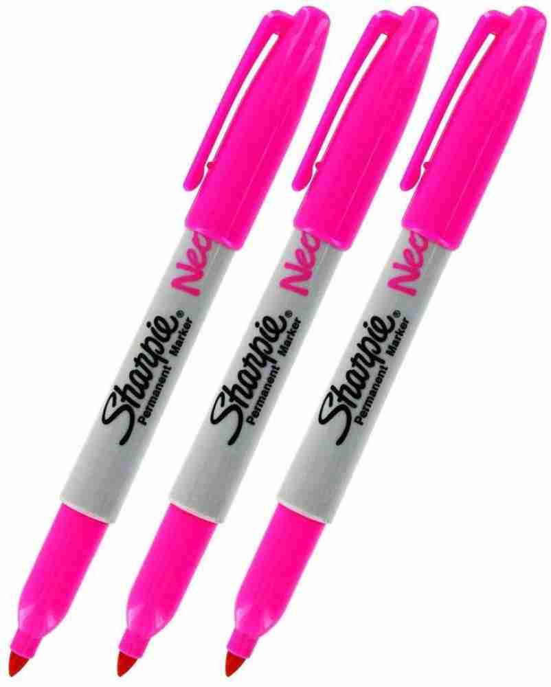 Sharpie Twin-Tip Markers - Extra Fine Marker Point - Black Alcohol Based Ink - 1 Each | Bundle of 5