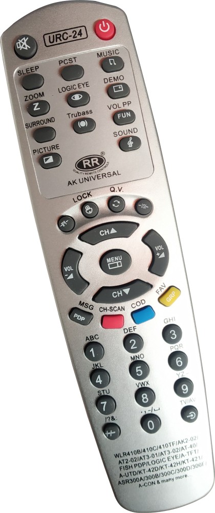 Axelleindia Universal Remote For CRT TV Akai Remote Controller -  Axelleindia 