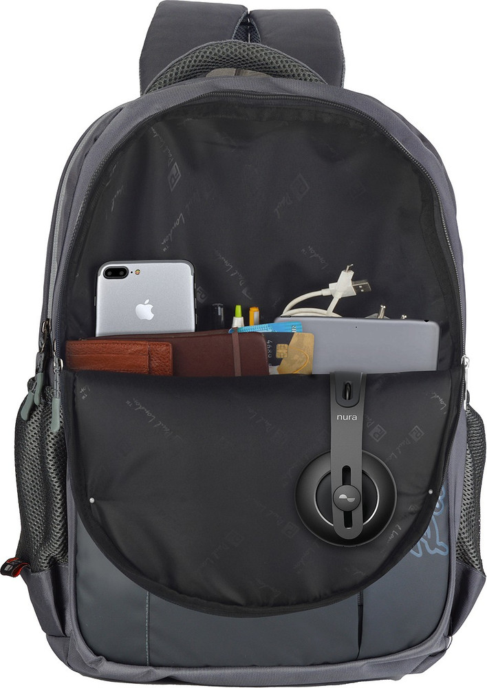 Paul London Style 35 L Laptop Backpack Grey Price in India Flipkart