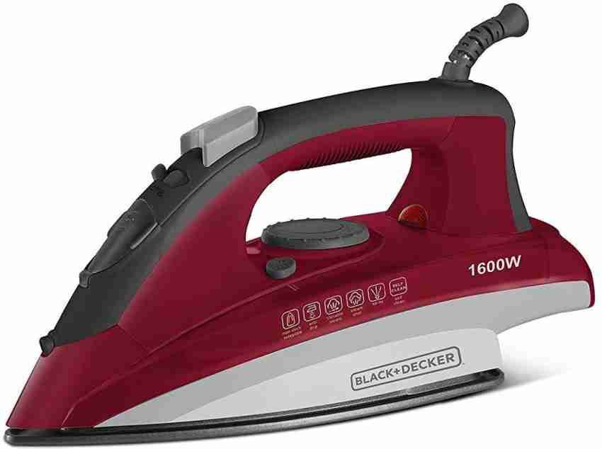 Black Decker BXIR1601IN 1600 W Steam Iron Price in India Buy