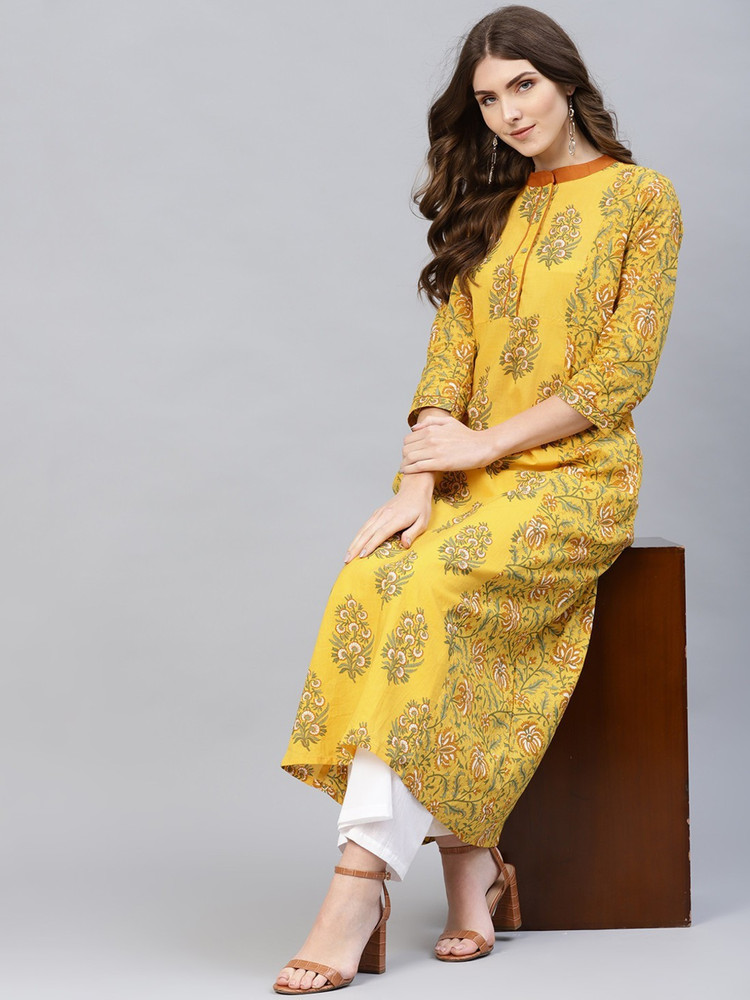AKS Women Printed Straight Kurta Buy AKS Women Printed Straight Kurta Online at Best Prices in India Flipkart