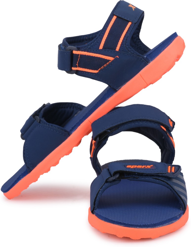 Sparx SS 486 Men Navy Orange Sandals Buy Sparx SS 486 Men Navy