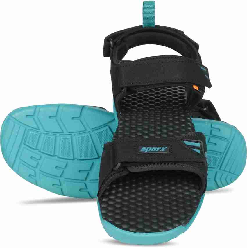 Sparx SS 497 Men Black Blue Sandals Buy Sparx SS 497 Men Black