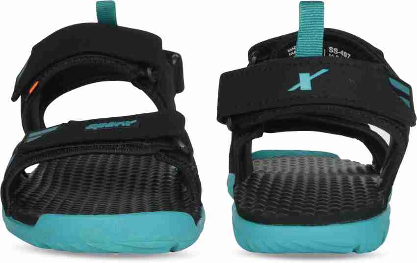 Sparx SS 497 Men Black Blue Sandals