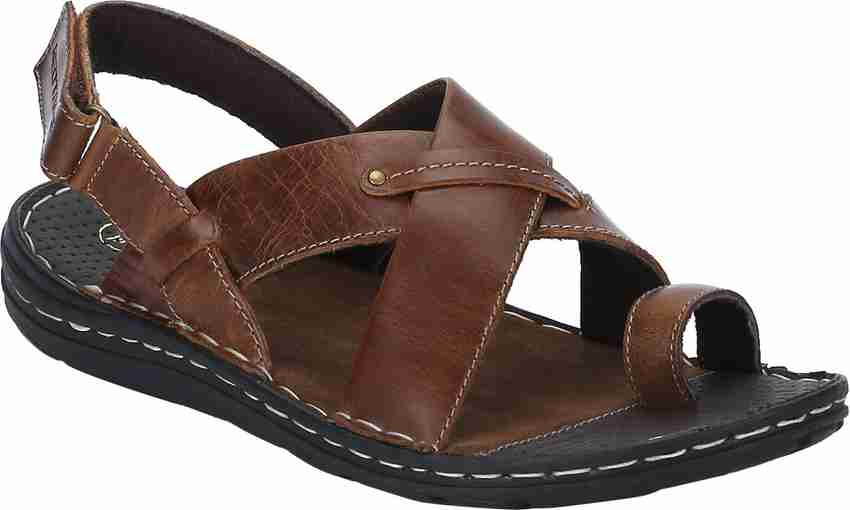 Red tape leather sandals best sale