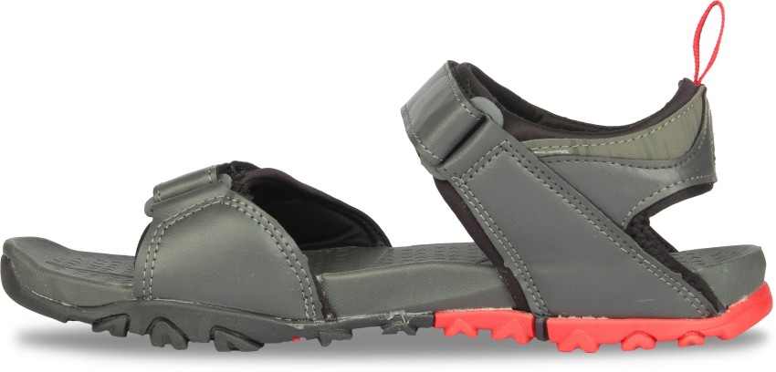 Sparx SS 484 Men Grey Red Sandals