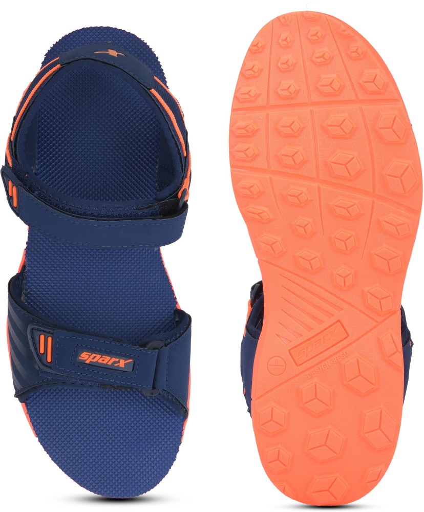 Sparx SS 486 Men Navy Orange Sandals