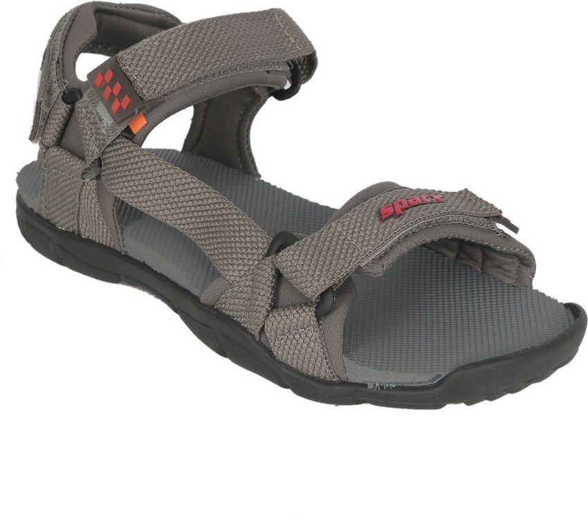 Sparx Men Grey Red Sandals Buy Sparx Men Grey Red Sandals