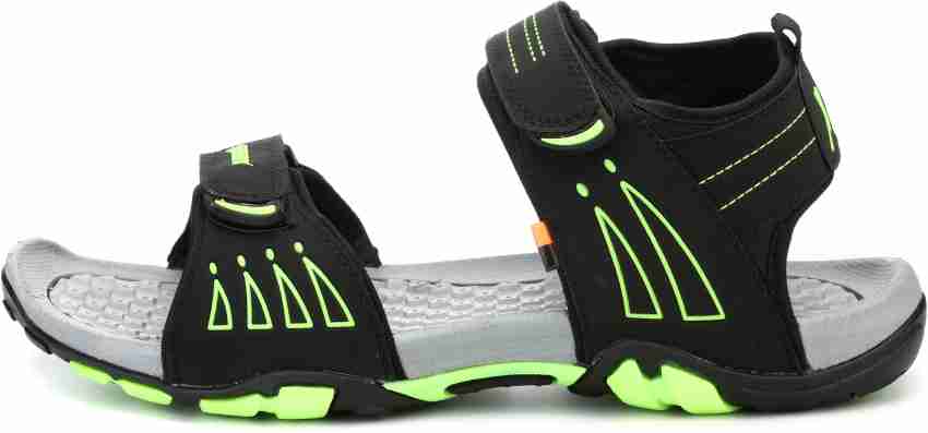 Sparx SS 805 Men Black Green Sports Sandals