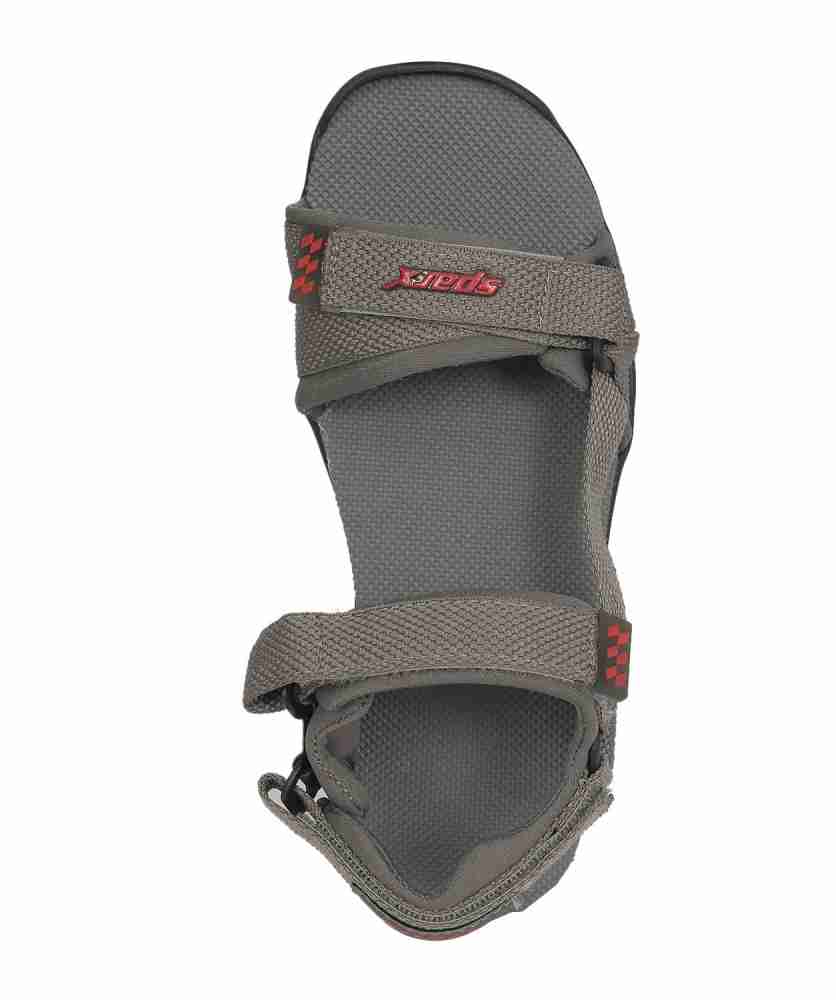 Sparx Men Grey Red Sandals Buy Sparx Men Grey Red Sandals