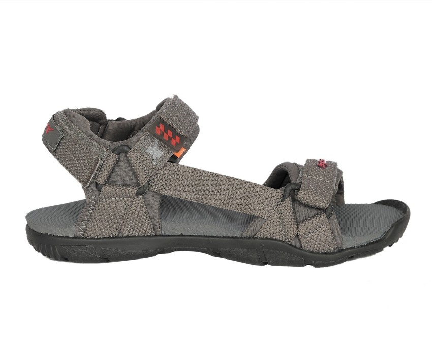 Sparx Men Grey Red Sandals Buy Sparx Men Grey Red Sandals