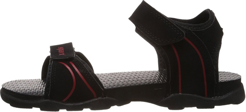 Sparx Sparx Men SS 703 Black Red Floater Sandals Men Black Red