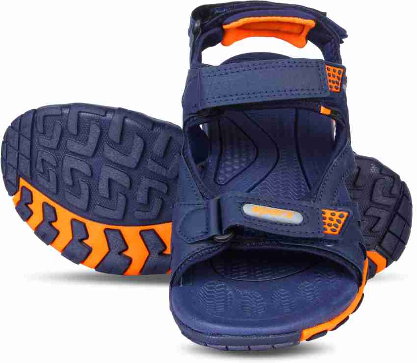 Sparx SS 496 Men Navy Orange Sports Sandals