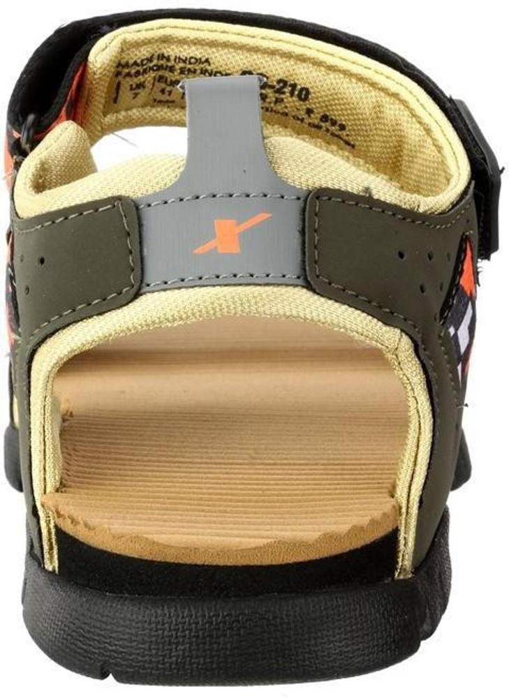 Sparx Men Olive Orange Sandals Buy Olive Orange Color Sparx Men