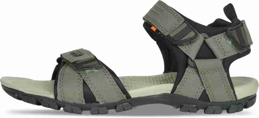 Sparx Men Olive Black Sandals