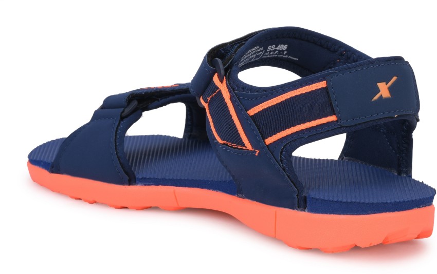 Sparx SS 486 Men Navy Orange Sandals Buy Sparx SS 486 Men Navy