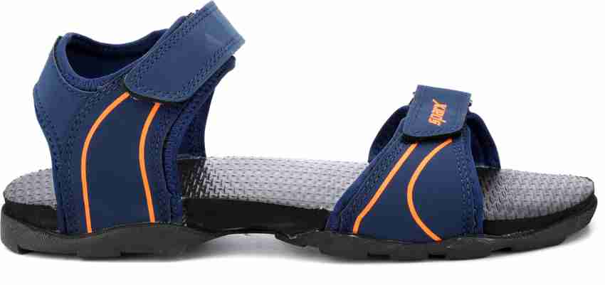 Sparx Sparx Men SS 703 Navy Blue Orange Floater Sandals Men Navy Orange Sandals