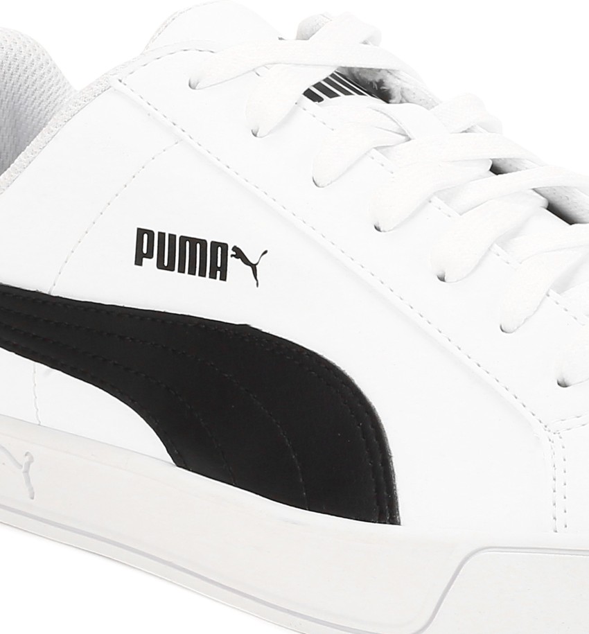 Puma white with black stripe online