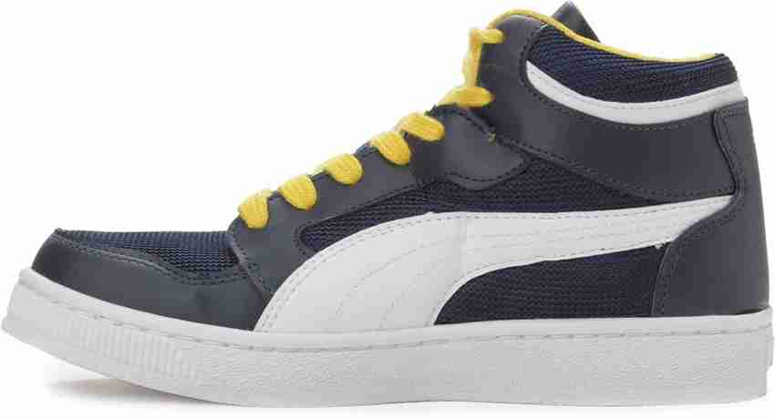 Puma men's rebound mid lite dp sneakers outlet