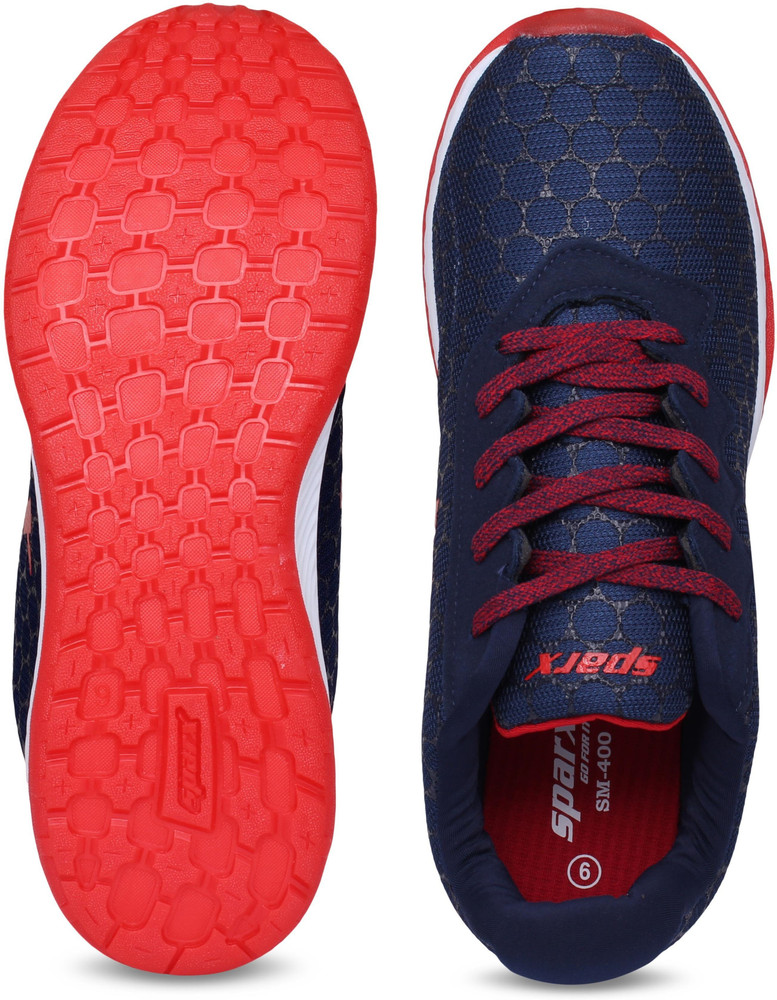 Sparx Men SM 400 Navy Blue Red Walking Shoes For Men Buy Sparx Men SM 400 Navy Blue Red Walking Shoes For Men Online at Best Price Shop Online for Footwears in