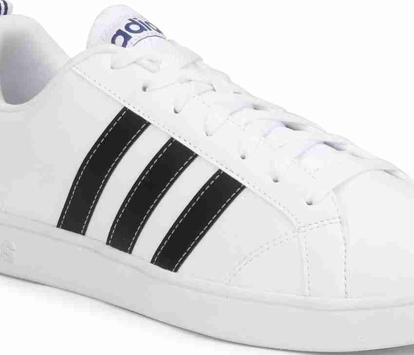 ADIDAS VS ADVANTAGE Sneakers For Men Buy FTWWHT CBLACK BLUE Color ADIDAS VS ADVANTAGE Sneakers For Men Online at Best Price Shop Online for Footwears in India Flipkart